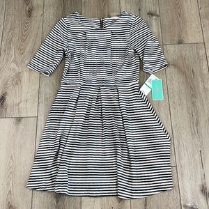 New Girls Cooper Key Dress size Large Black White